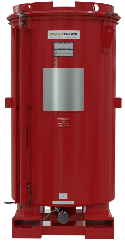 GREPF1500 (1500 L) PRESSURISED FOLLOWER GREASE CONTAINER