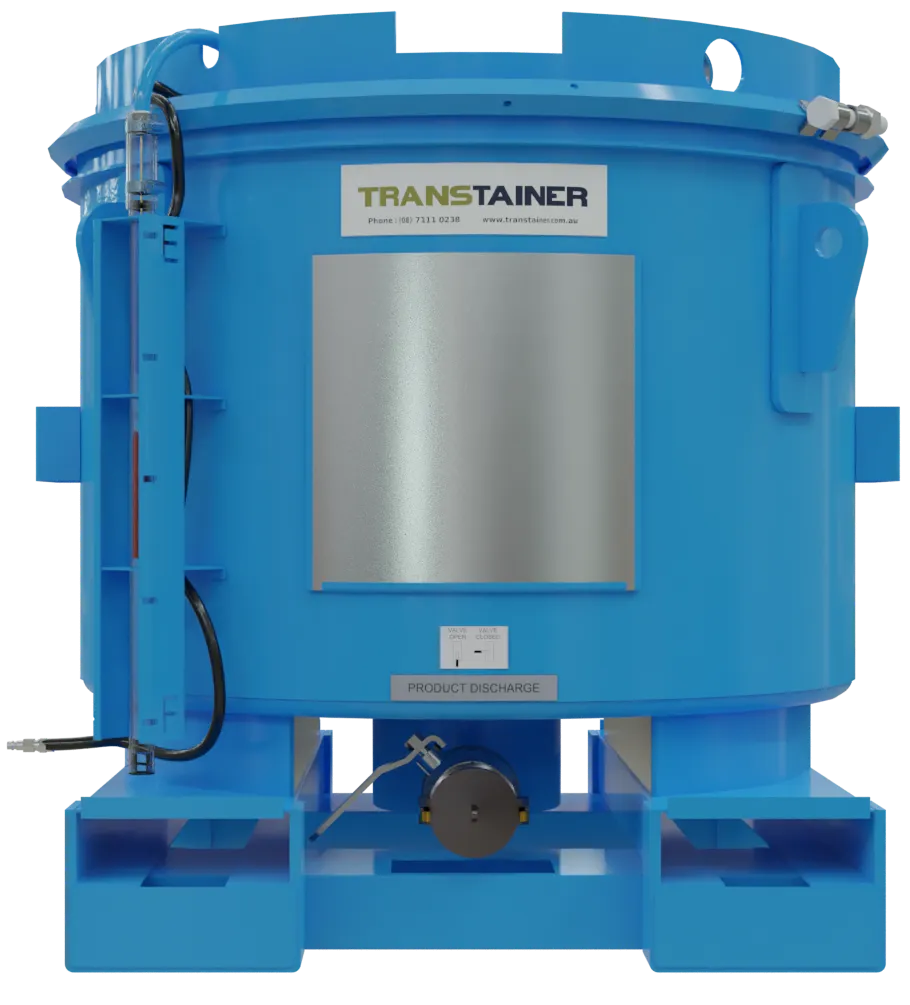GREPF500 (500 L) PRESSURISED FOLLOWER GREASE CONTAINER
